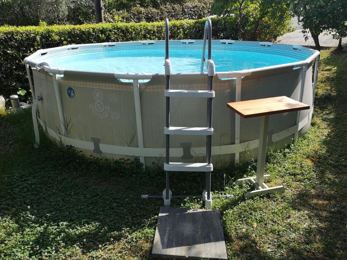 Parte Di Casa Con Giardino E Piscina Villa Pietrasanta Exterior foto